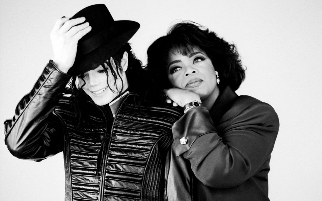 Oprah Winfrey e Michael Jackson