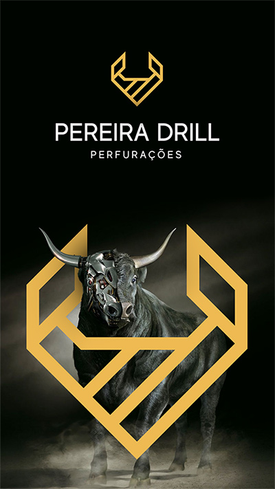 Criação de Marca - Logotipo Pereira Drill